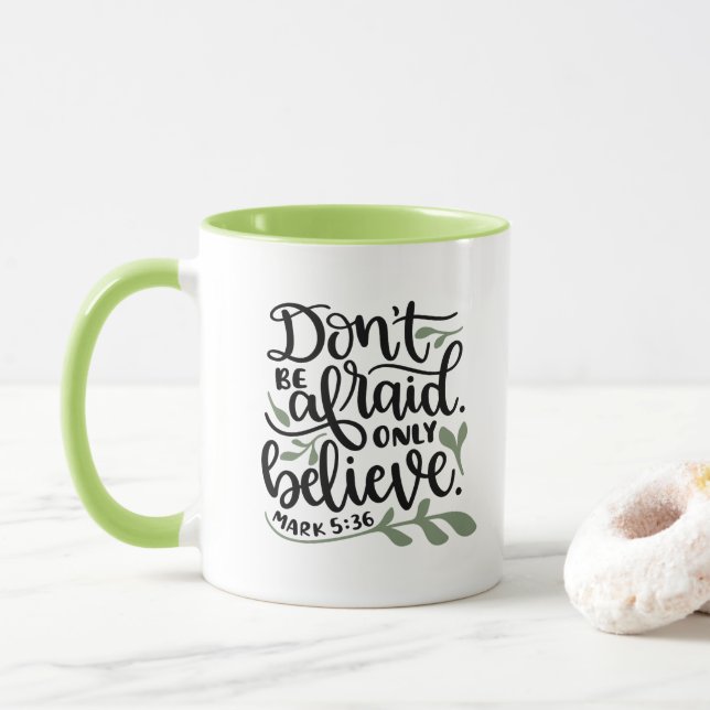 Caneca Bíblia Cristã Personalizada - Marca Versa 5:36 (Com Donut)