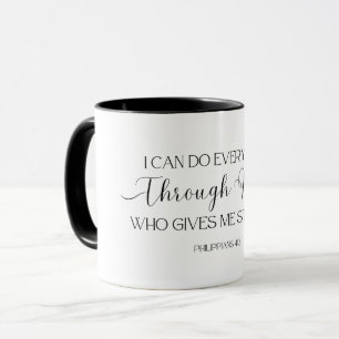 Caneca Bíblia Verso na Mug