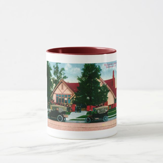 Caneca Biblioteca, Hollywood, CA Vintage (Centro)