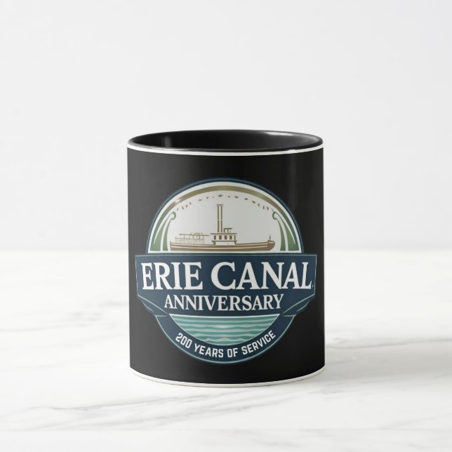Caneca Bicentenário do Canal de Erie (Centro)