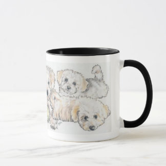 Caneca Bichon Frise Puppies