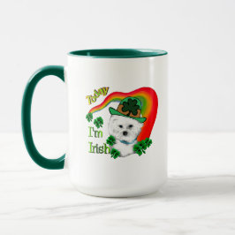 Caneca Bichon Frise St Patricks