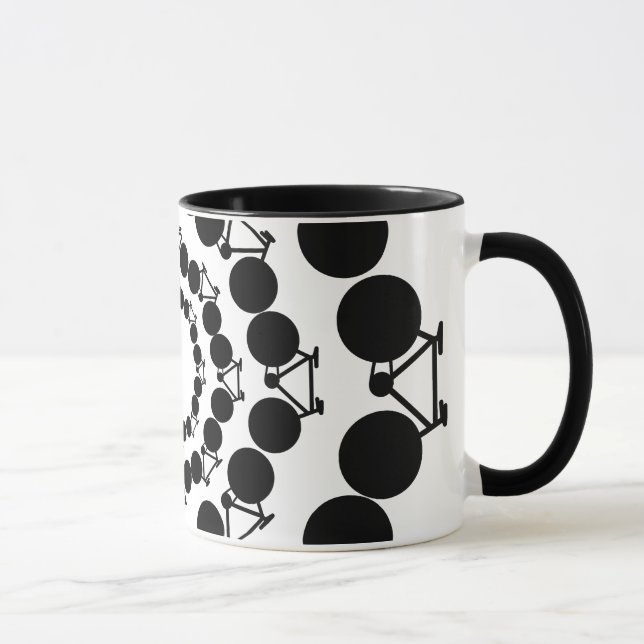 Caneca bicicleta. bicicleta / bicicleta legal (Direita)
