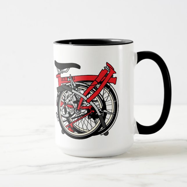 Caneca Bicicleta de Brompton dobrada (Direita)