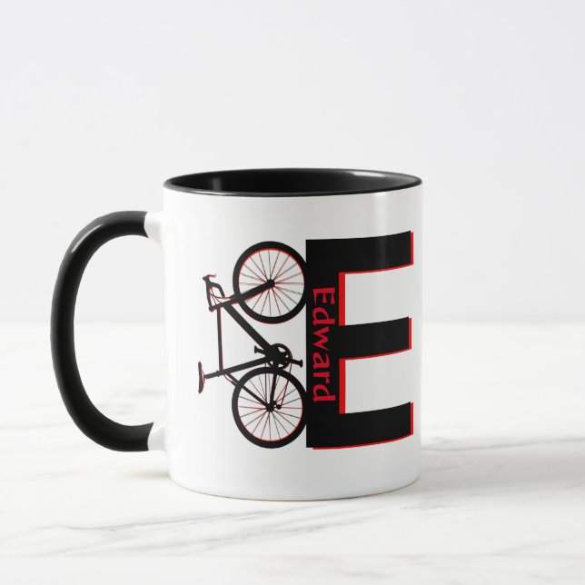 Caneca Bicicleta de montanha, descida, bicicleta (Esquerda)