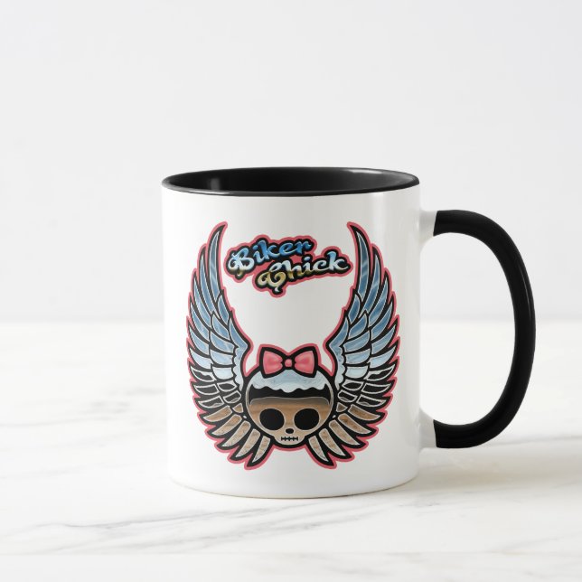 Caneca Bicicleta do cromo de Molly (Direita)