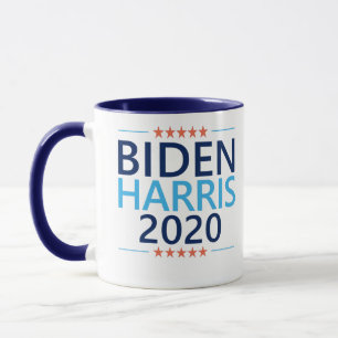 Caneca Biden Harris 2020 para a eleição do presidente dos