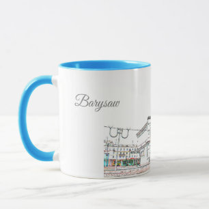 Caneca Bielorrússia Б е л р у а с ь Baryserov Sketch Mug 