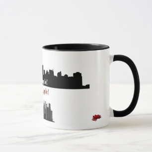 Caneca Big Apple! Mini-apple! 11-oz Ceramic mug