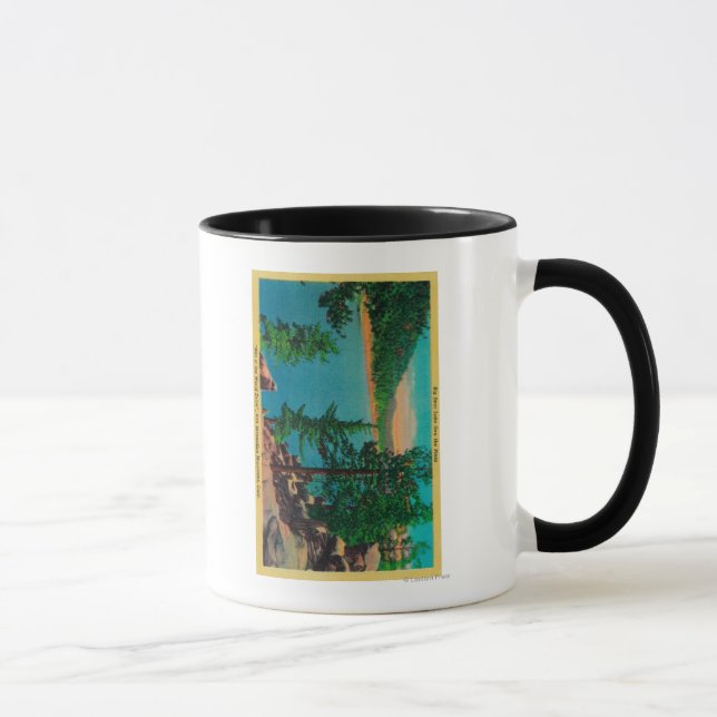 Caneca Big Bear Lake View on Rim o' World Drive (Direita)