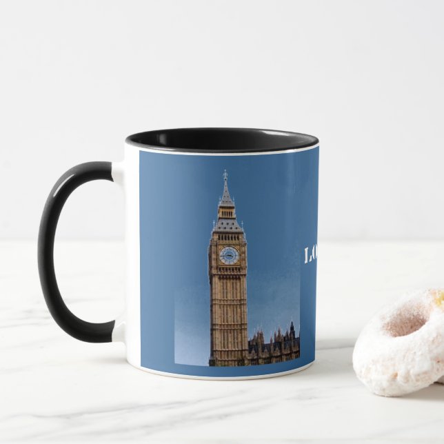 Caneca Big Ben - Londres (Com Donut)