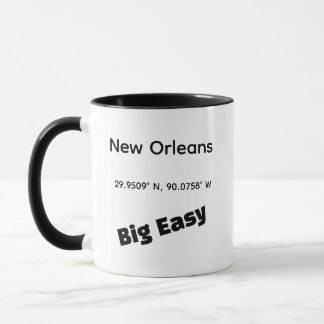 Caneca Big Easy New Orleans Coffee Mug