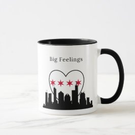 Caneca Big Feelings Chicago Skyline