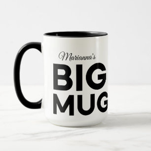 Caneca Big Mug Huge Mug Nome Personalizado do Script