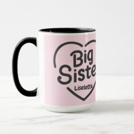 Caneca Big Sister Love Mug