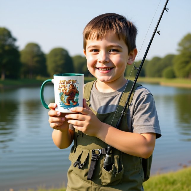 Caneca Bigfoots Catch of the Day (Criador carregado)