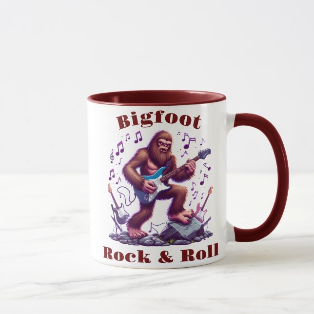 Caneca Bigfoots Rock & Roll (Direita)