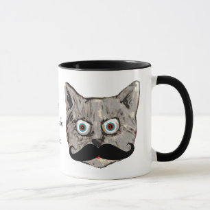 Caneca bigode de gato