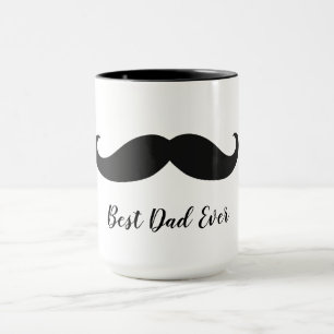 Caneca bigode preto
