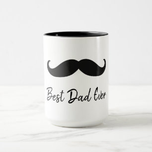 Caneca Bigode Preto