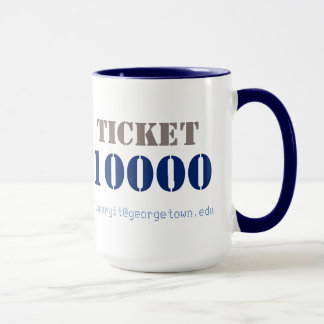 Caneca Bilhete 10K ILUMINADO