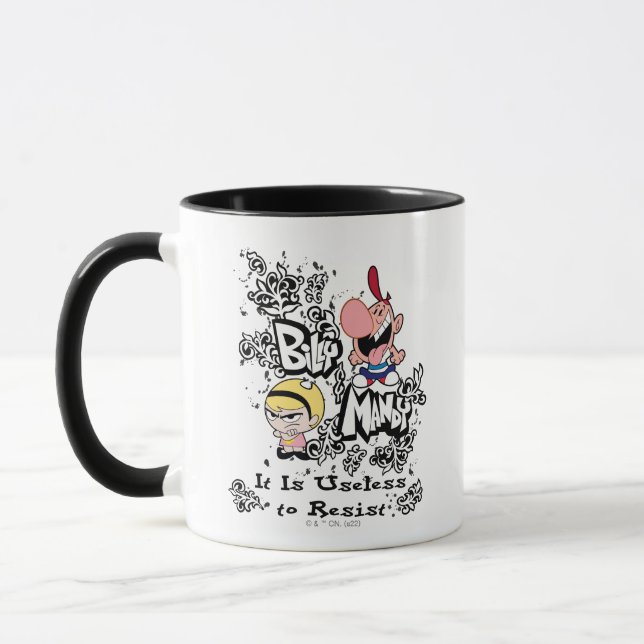 Caneca Billy & Mandy - Inútil resistir (Esquerda)