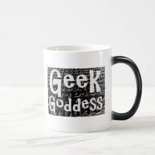 Caneca binária da deusa do geek
