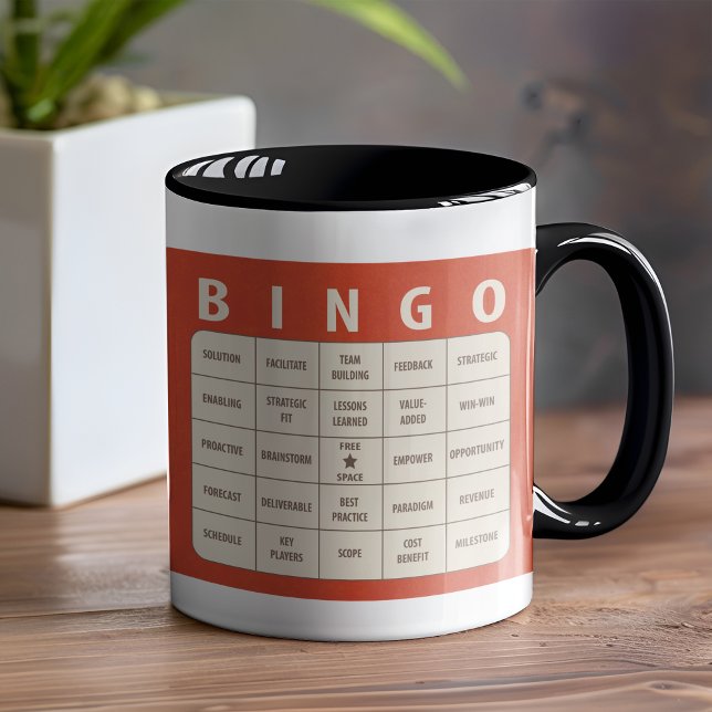 Caneca Bingo Especial do Office Mug (The perfect gift for that work colleague who likes to keep things fresh in the work place)