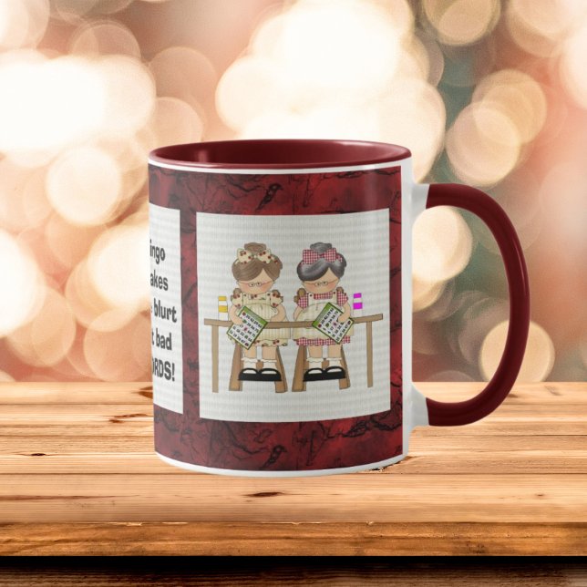 Caneca Bingo Mug Divertido (Criador carregado)