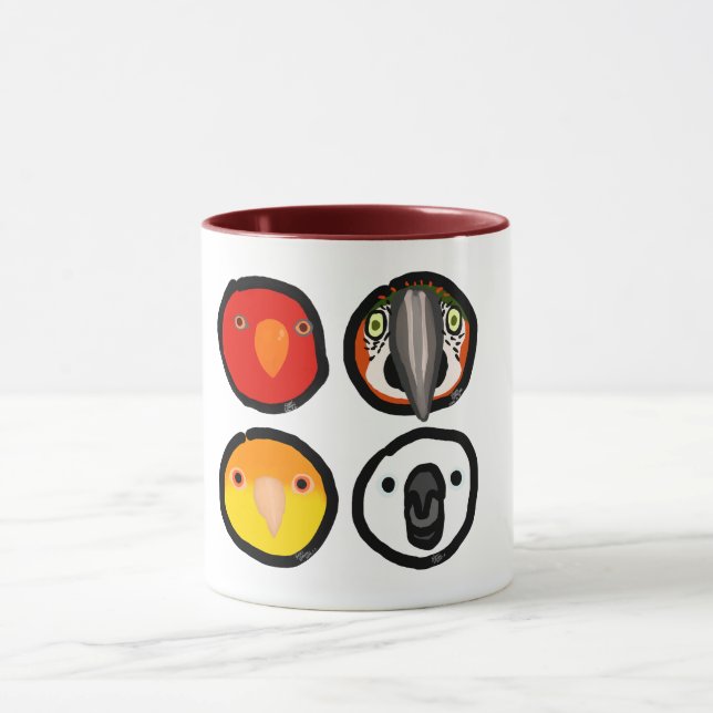 Caneca Birb Familiar de Utsumi (Centro)
