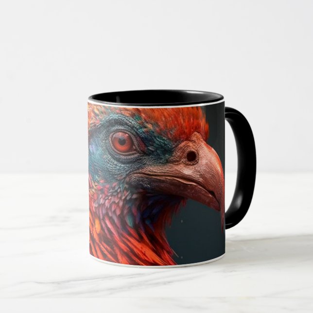 Caneca Bird Art (Frente Esquerda)