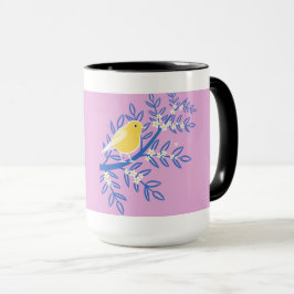 Caneca Bird Art Mugs