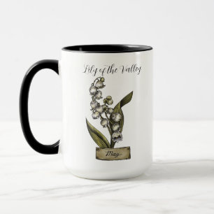 Caneca Birthday Lily Valley