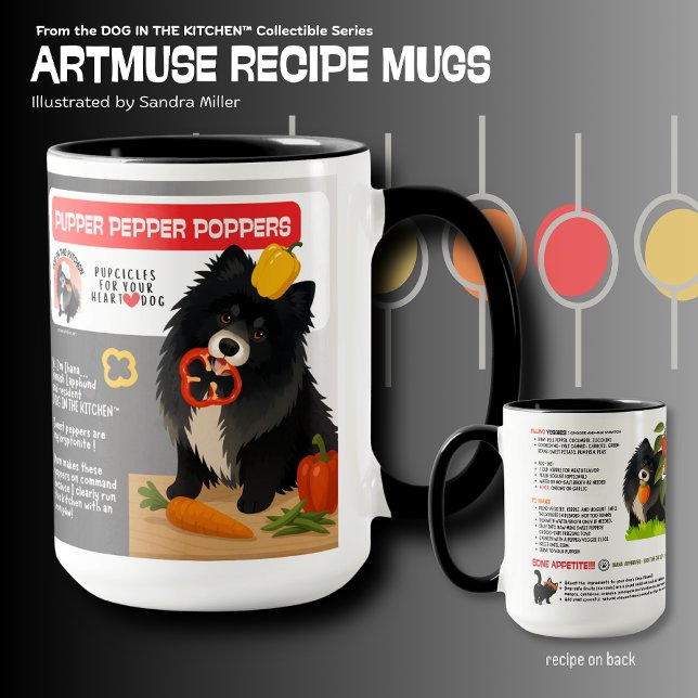 Caneca BISCOITOS DE PIMENTA PARA CACHORRINHOS Receita do  (Criador carregado)