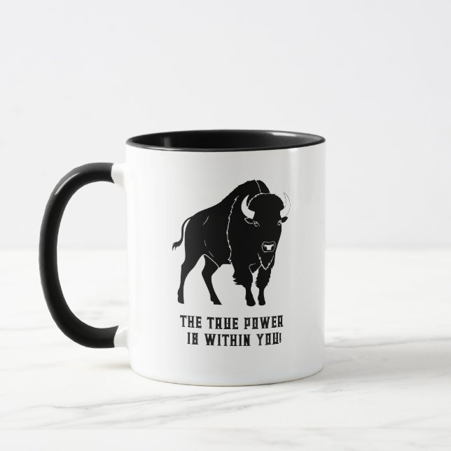 Caneca Bison impressão (Esquerda)