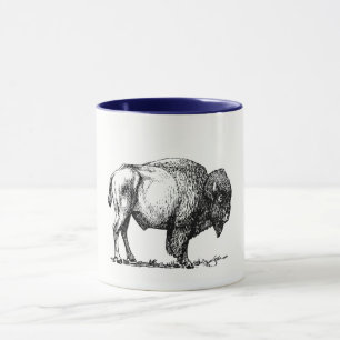 Caneca Bisonte americano do búfalo