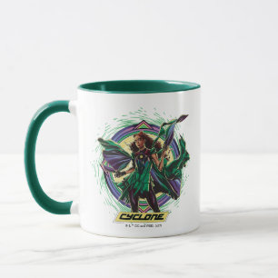 Caneca Black Adam   Gráfico de Caráter Ciclone