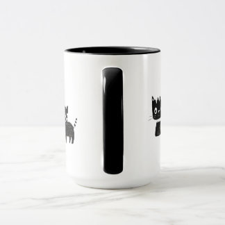 Caneca Black and White Cats 15oz Mug