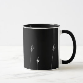 Caneca black and white mínimo - taça, copo de café/