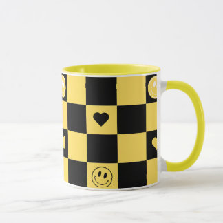 Caneca black and yellow