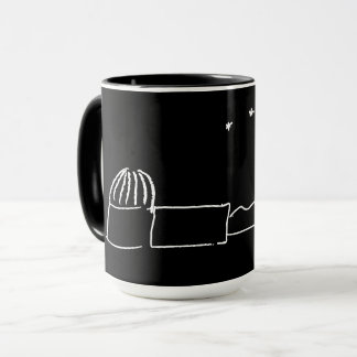 Caneca Black Breckland Astro Mug (sem texto)