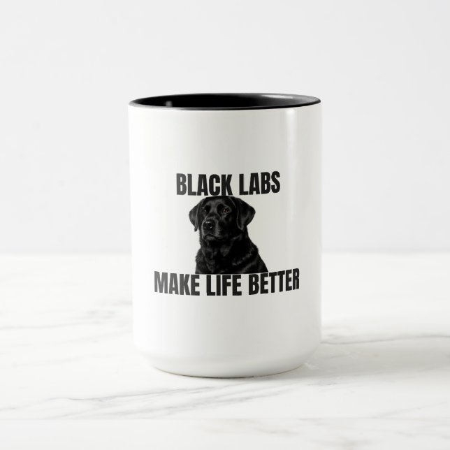 Caneca Black Labs Make Life Better – Black Lab Coffee (Centro)