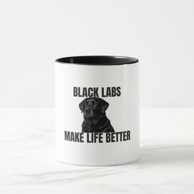 Caneca Black Labs Make Life Better – Black Lab Coffee (Centro)