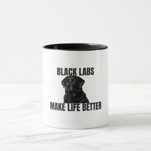Caneca Black Labs Tornam a Vida Melhor – Black Lab Coffee