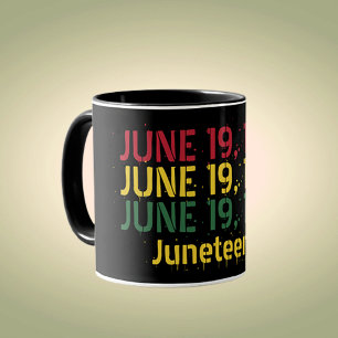 Caneca Black Red Green Yellow Junho 19 1865 1865