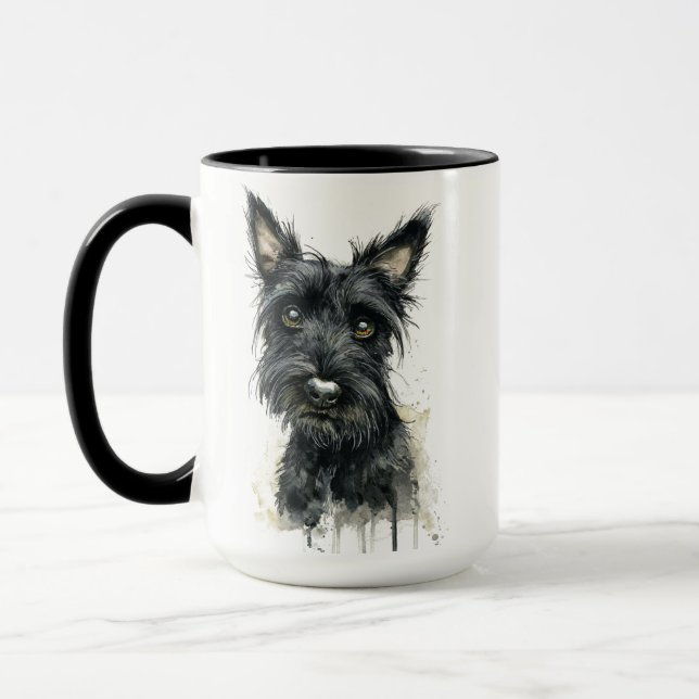 Caneca Black Scottish Terrier (Esquerda)