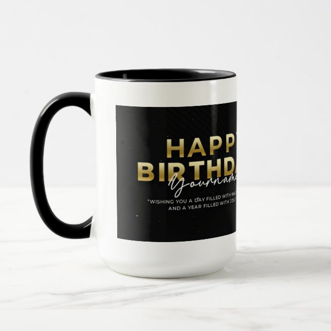 Caneca Black & white Mug (Esquerda)