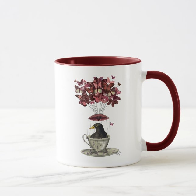Caneca Blackbird In Teacup (Direita)