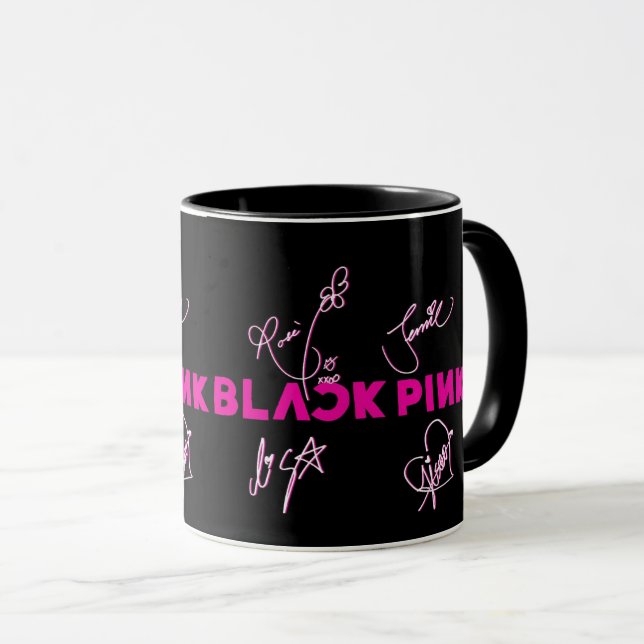 Caneca blckpink mug (Frente Esquerda)