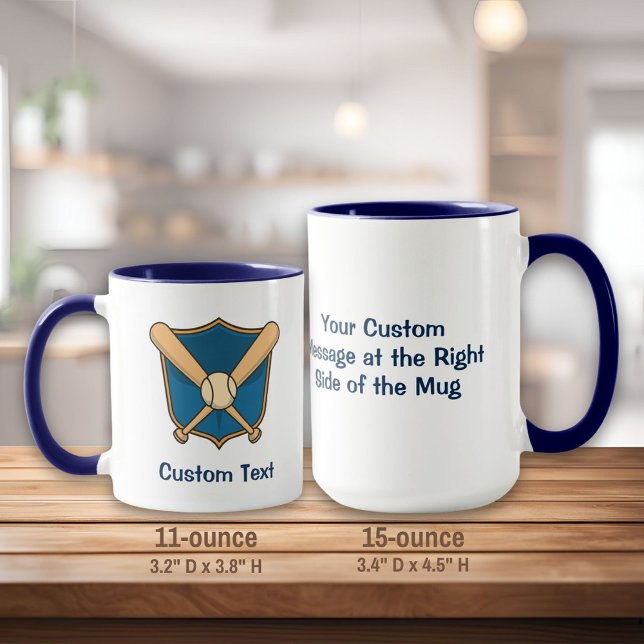 Caneca Blindagem de Baseball (Criador carregado)